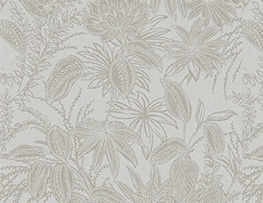 Tissu motif deco botanique