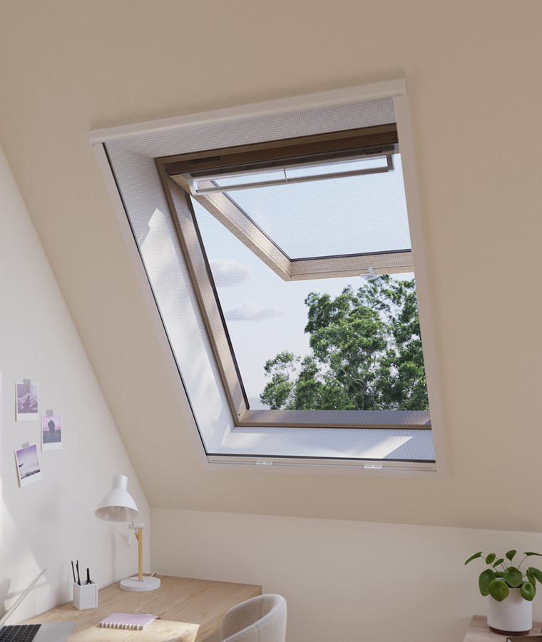 ▷ Moustiquaire cadre fixe fenêtre sans percage sur mesure 