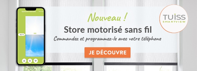 Store motorisé sans fil